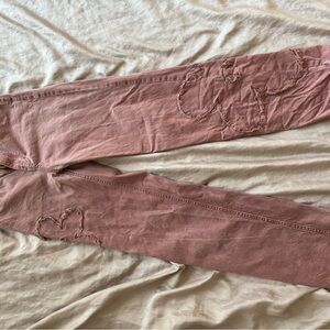 PacSun Pink Boyfriend Jeans Unique Style